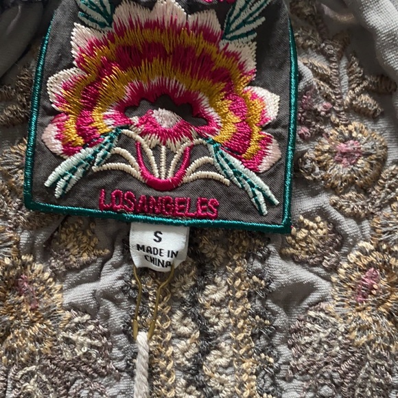 Johnny Was Velour Top - Picture 11 of 13